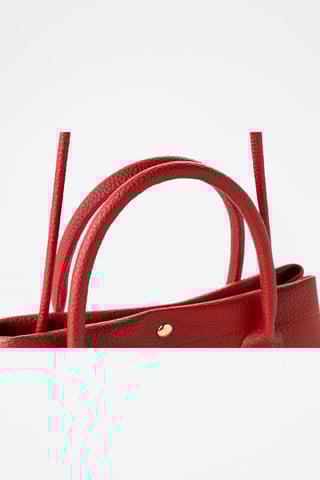 Handtas - Rood