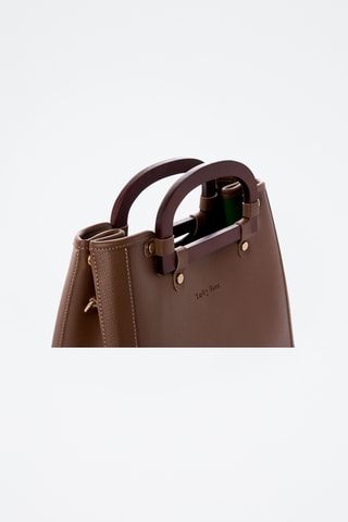 Handtas - Bruin