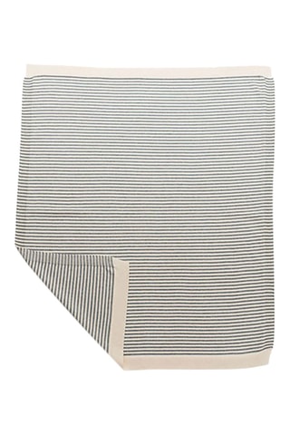 Couverture en coton biologique - Gris clair - 80 x 100 cm