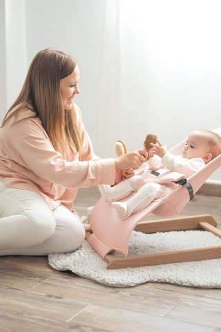 Balancelle en hêtre - Dès la naissance - Jusqu'à 9 kg