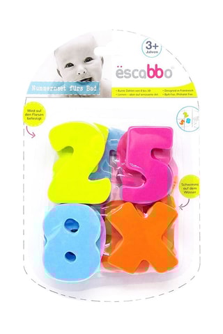 Lettres flottantes pour le bain sans BPA - Dès 3 ans