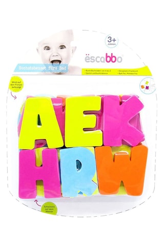 Lettres flottantes pour le bain sans BPA - Dès 3 ans