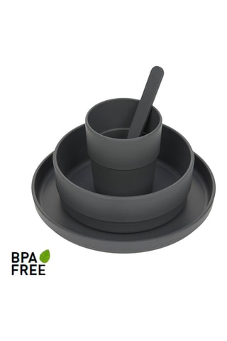 Ensemble repas en polypropylène sans BPA - 4 pièces - Dès 1 an