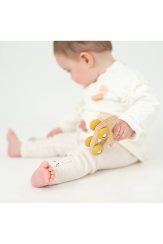 Caneton à roulettes en hêtre - Dès 4 mois