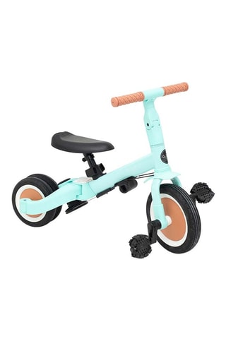 Tricycle évolutif multifonction - Turquoise et noir - Dès 12 mois - Jusqu’à 5 ans
