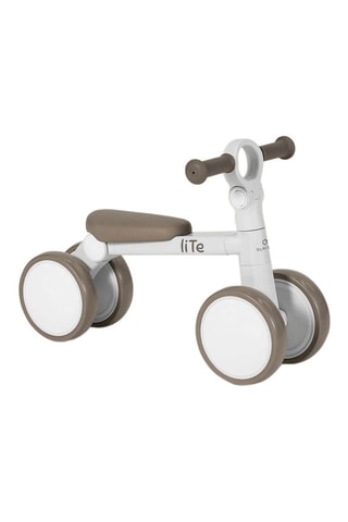 Draisienne évolutive - Blanc et gris - De 12 à 36 mois - Jusqu'à 25 kg