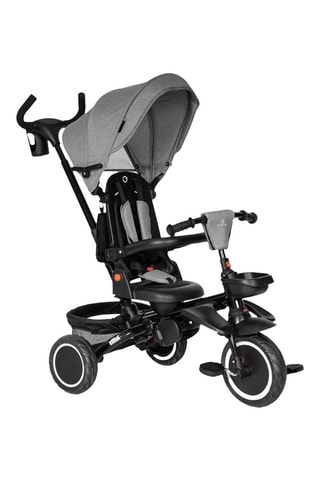 Tricycle évolutif 5-en-1 - Gris et noir - Dès 12 mois à 5 ans - Jusqu’à 25 kg