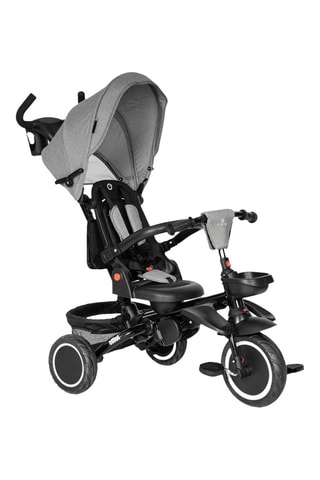 Tricycle évolutif 5-en-1 - Gris et noir - Dès 12 mois à 5 ans - Jusqu’à 25 kg