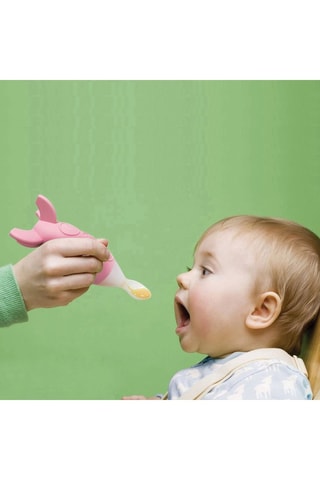 Cuillère distributrice en silicone sans BPA - 90 ml - Dès 6 mois