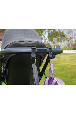 Crochets mousqueton pour poussette - Dès la naissance