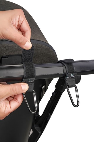 Crochets mousqueton pour poussette - Dès la naissance