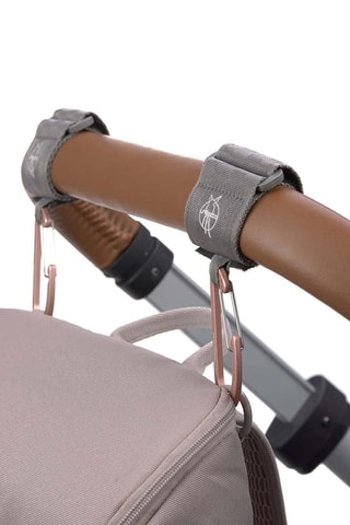 2 crochets attache poussette - Dès la naissance