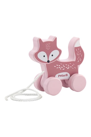 Renard à tirer en bois - Dès 18 mois