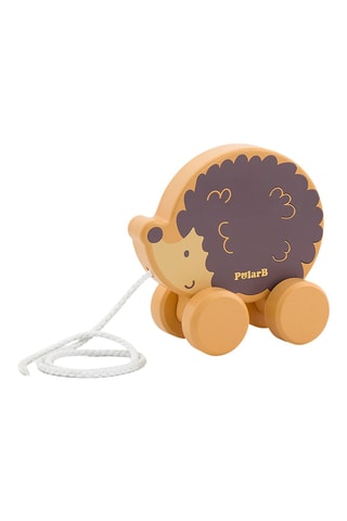 Hérisson à tirer en bois - Dès 18 mois