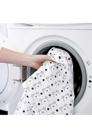 2 langes en coton biologique - Blanc - Dès la naissance - 120 x 120 cm