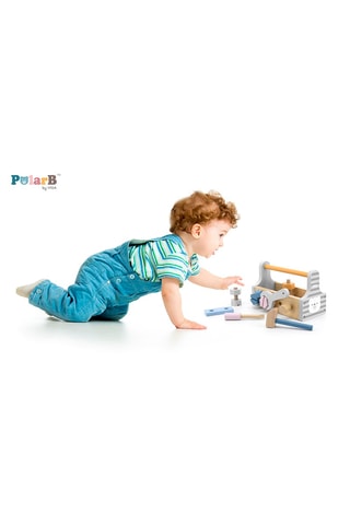 Kit d'outils en bois - 11 pièces - Dès 3 ans