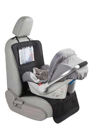 Protection de siège auto 3-en-1 - Noir - Dès la naissance