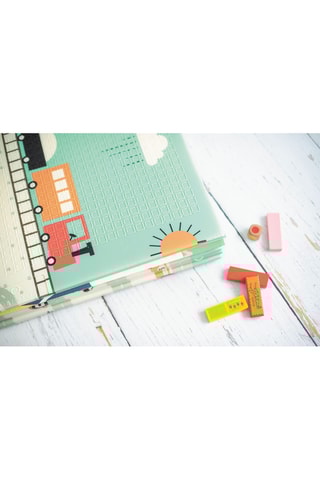 Tapis de jeu - Blanc et vert clair - 150 x 200 cm - Dès 3 ans