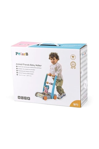 Chariot de marche multifonctionnel en bois - Dès 18 mois