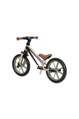 Draisienne - Noir et vert olive - De 3 à 6 ans - Jusqu'à 30 kg