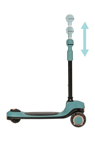 Trottinette évolutive 2-en-1 - Bleu canard et noir - Dès 1 an - Jusqu’à 50 kg