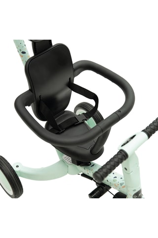 Tricycle multifonction - Vert d'eau et noir - Dès 12 mois - Jusqu’à 25 kg