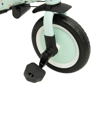 Tricycle multifonction - Vert d'eau et noir - Dès 12 mois - Jusqu’à 25 kg