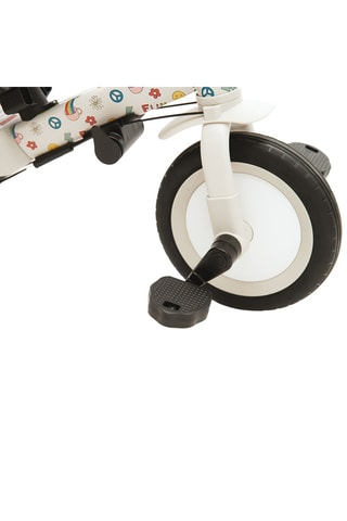 Tricycle multifonction - Blanc et noir - Dès 12 mois - Jusqu’à 25 kg