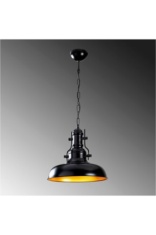 Candeeiro suspenso Berceste - Preto - 100 W