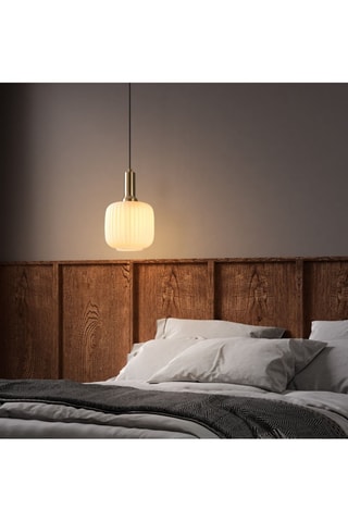 Candeeiro suspenso Asker - Dourado - 40 W