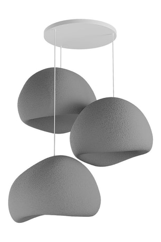 Suspension - Gris clair - 3 x 40 W