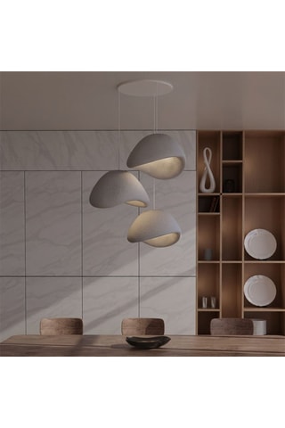 Suspension - Gris foncé - 3 x 40 W