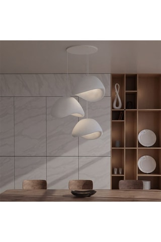 Suspension - Blanc - 3 x 40 W