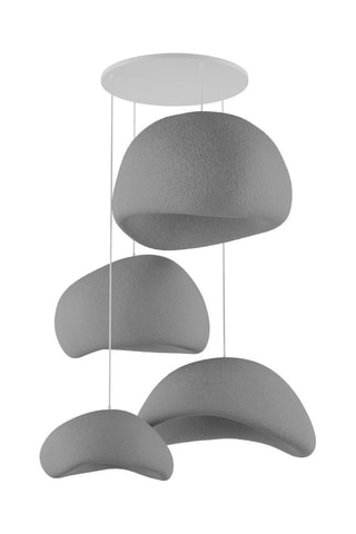 Suspension - Gris - 4 x 40 W 