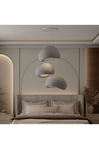 Suspension - Gris - 3 x 40 W 