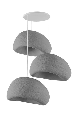 Suspension - Gris - 3 x 40 W 