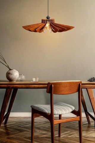 Candeeiro suspenso 159-T - Castanho -­ 60 W