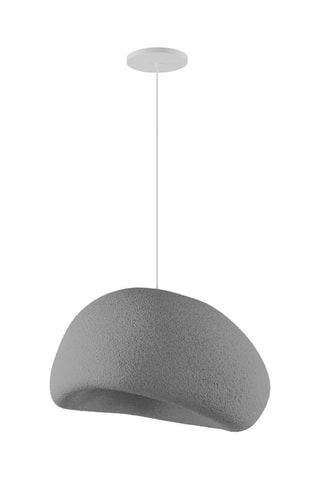 Candeeiro suspenso - Cinzento - 40 W