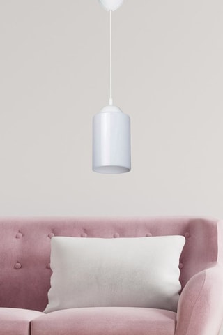 Candeeiro suspenso - Branco - 40 W