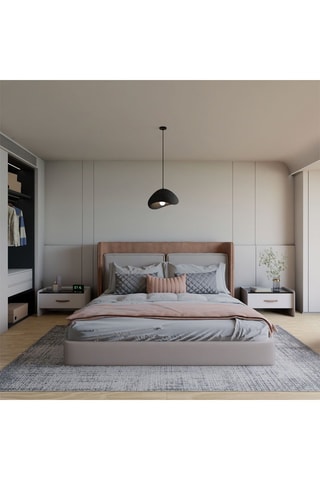 Candeeiro suspenso Wabi Sabi Quiet Current - Preto - 40 W