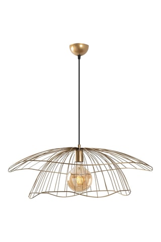 Candeeiro suspenso - Dourado - 40 W