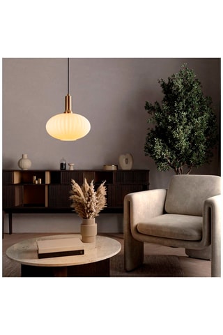 Candeeiro suspenso - Branco - 40 W