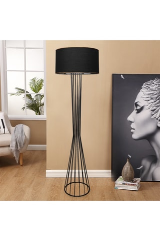 Candeeiro de pé AYD-3058 Preto