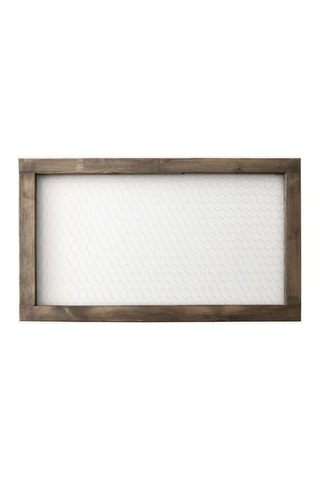 Moldura em madeira - 100 x 60 cm - Natural