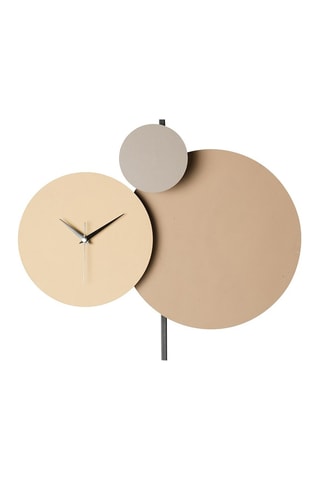 Relógio de parede 48 cm - Bege