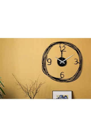 Relógio - Preto - 48 cm