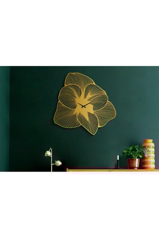 Relógio Azalea - 70 x 70 cm - Dourado