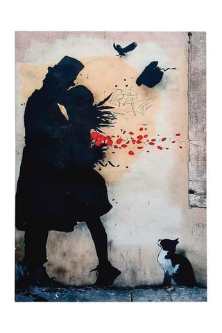 Tableau Banksy - 70 x 100 cm