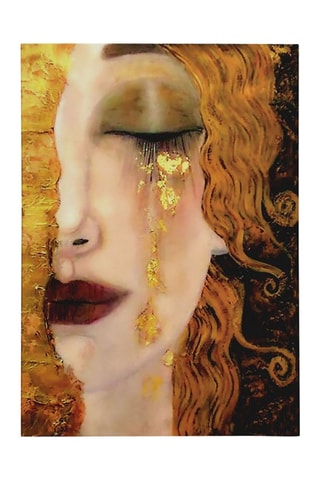 Quadro "Les larmes d'or de Freyja" Gustav Klimt - 50 x 70 cm