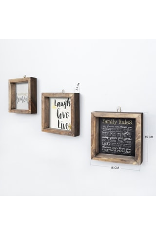 Tríptico - 15 x 15 cm